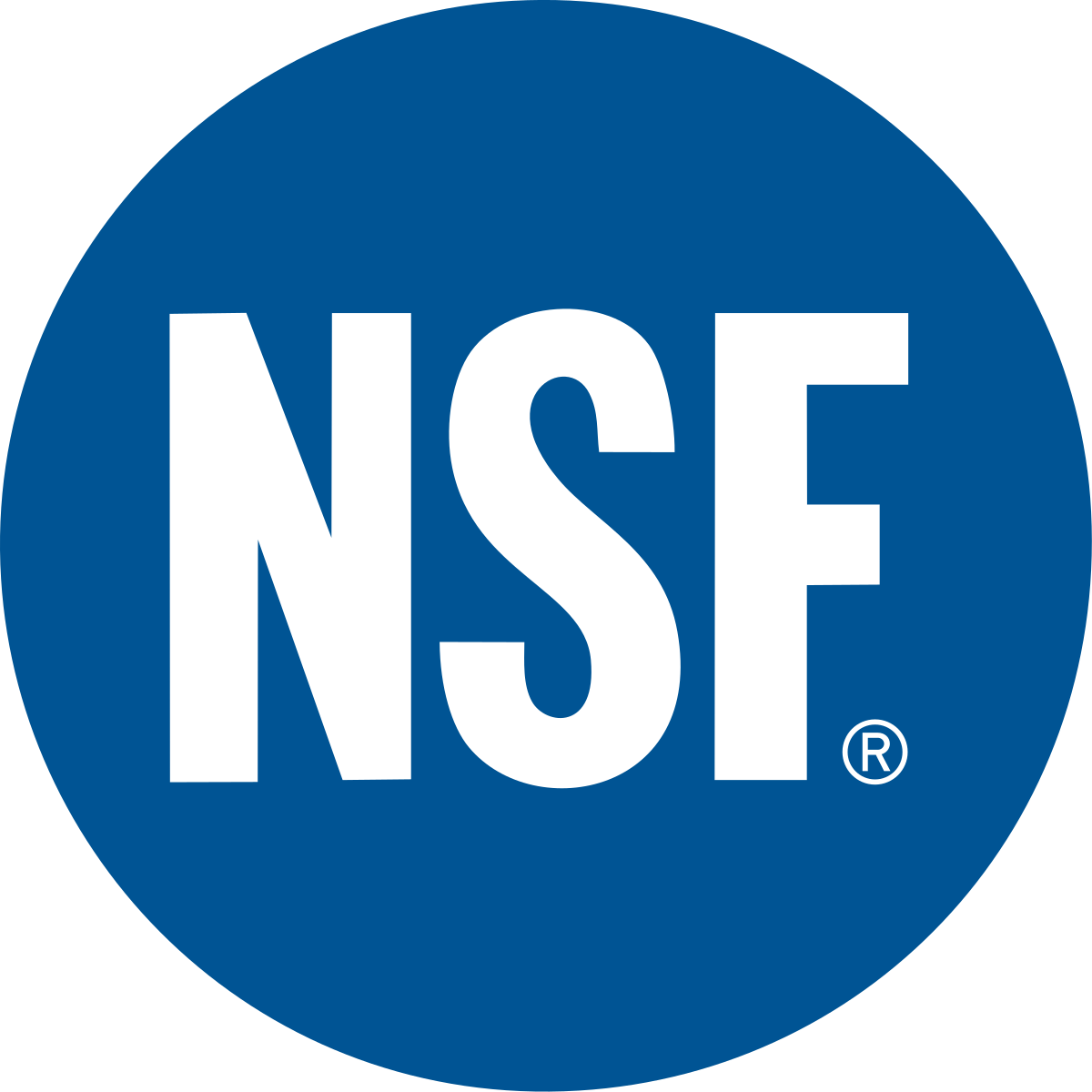 The NSF Certificate Mark - Frylow has been independently tested and certified by NSF International.